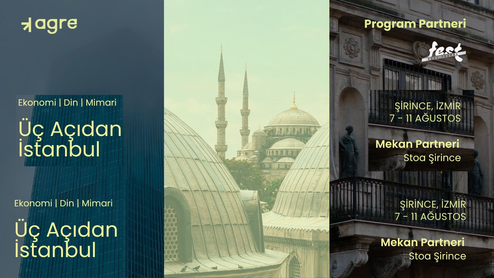 3 Açıdan İstanbul: Ekonomi, Din ve Mimari